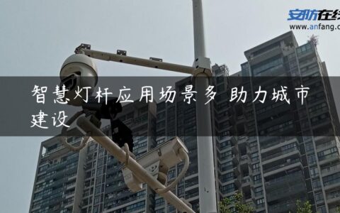 智慧灯杆应用场景多 助力城市建设