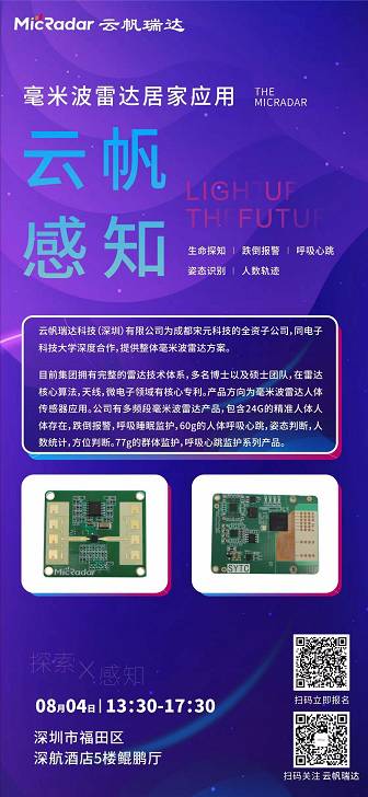 谁在云巅之上？ 一场可「预见•遇见」的毫米波雷达居家应用高端分享