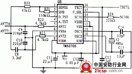 射频识别芯片在汽车防盗的应用[图]