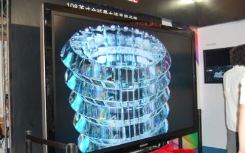 夏普专业液晶显示器亮相BIRTV展