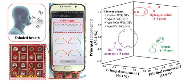 韩国发表新型呼气传感器 可辨识个别疾病生物
