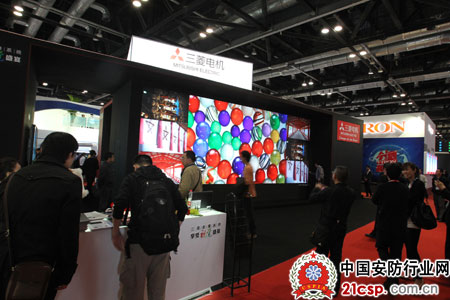 三菱电机携业界最全面专业影像产品亮相InfoComm China 2012