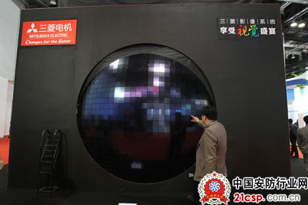 三菱电机携业界最全面专业影像产品亮相InfoComm China 2012