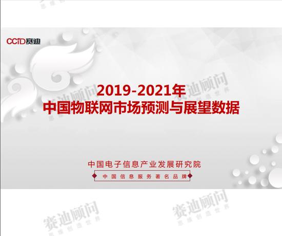 中国物联网市场预测　2021年将达26251.3亿元