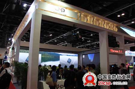 赢康科技与丹麦dnp亮相InfoComm2014