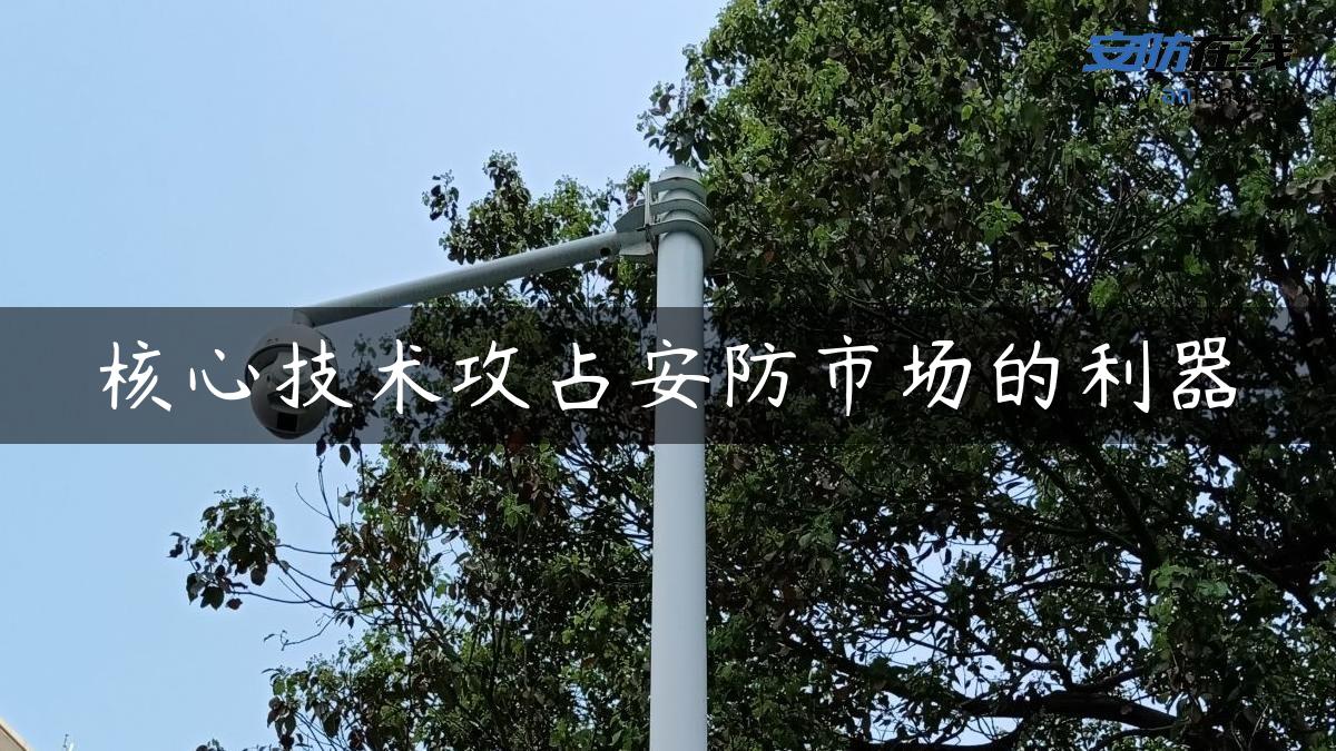 核心技术攻占安防市场的利器