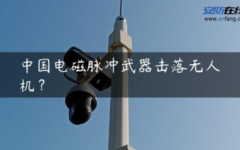 中国电磁脉冲武器击落无人机？