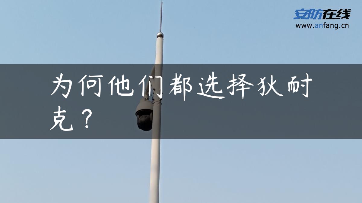 为何他们都选择狄耐克？