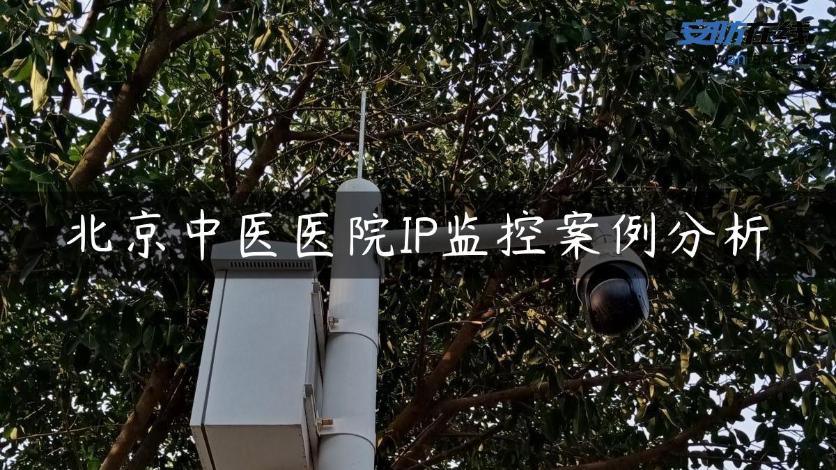 北京中医医院IP监控案例分析