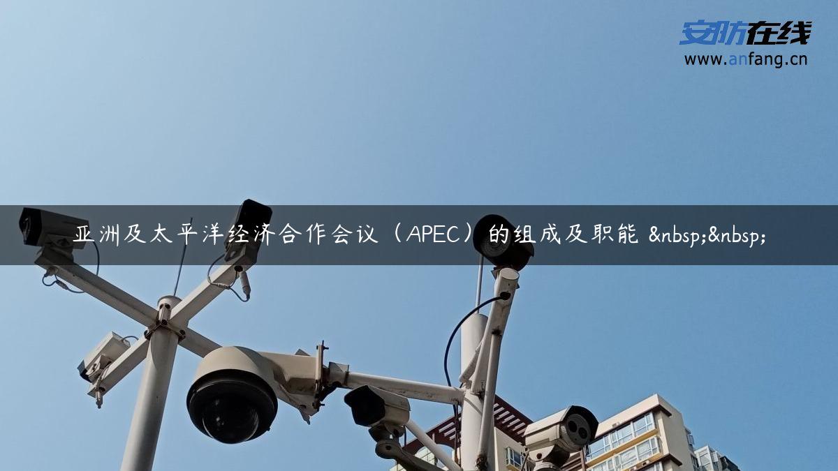 亚洲及太平洋经济合作会议（APEC）的组成及职能   