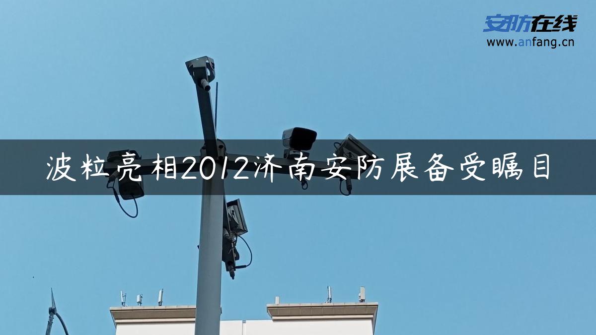 波粒亮相2012济南安防展备受瞩目