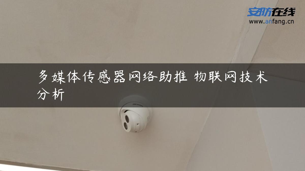 多媒体传感器网络助推 物联网技术分析