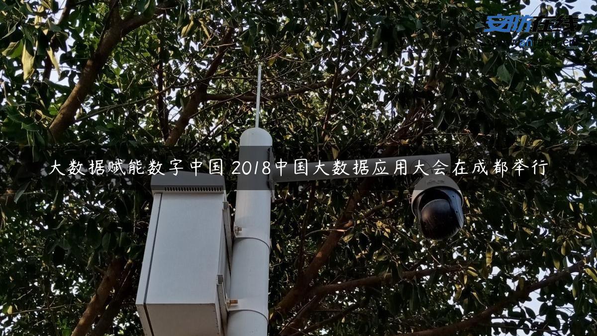 大数据赋能数字中国 2018中国大数据应用大会在成都举行