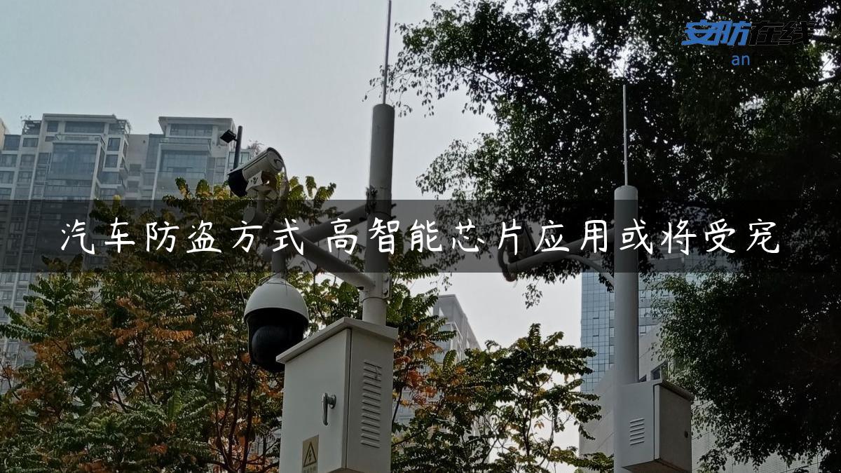 汽车防盗方式 高智能芯片应用或将受宠