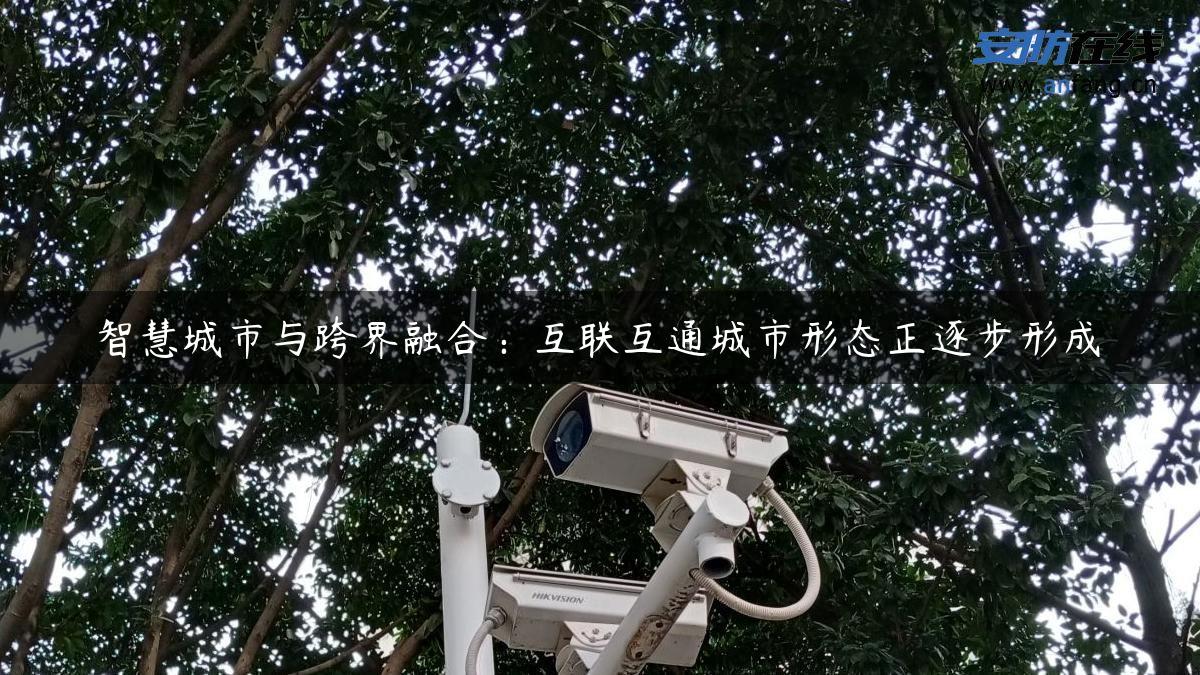 智慧城市与跨界融合：互联互通城市形态正逐步形成