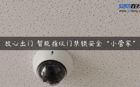 放心出门 智能指纹门禁锁安全“小管家”