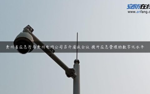 贵州省应急厅与贵州电网公司召开座谈会议 提升应急管理的数字化水平