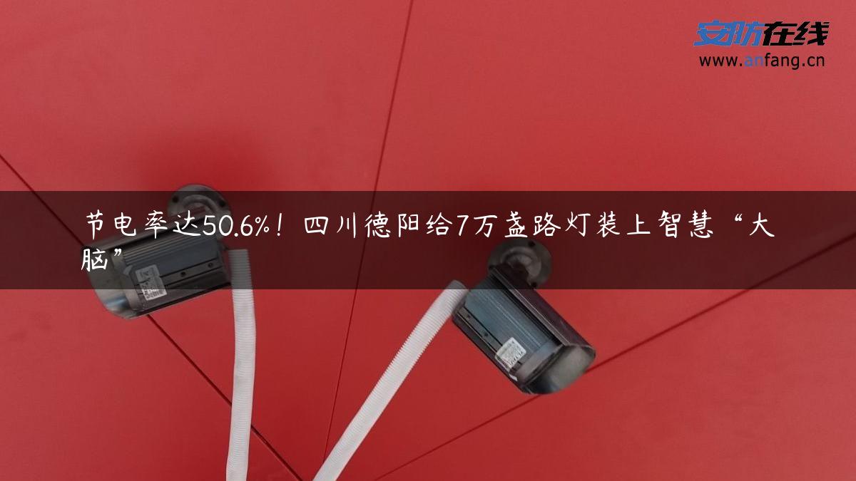 节电率达50.6%！四川德阳给7万盏路灯装上智慧“大脑”