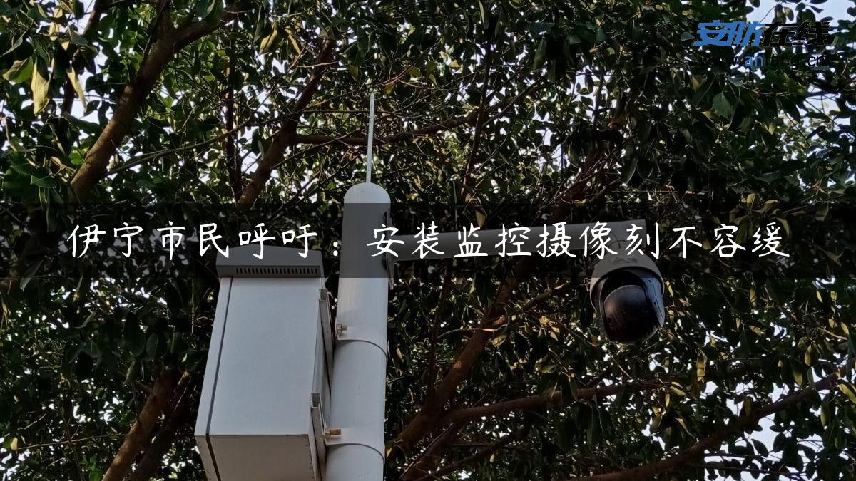 伊宁市民呼吁：安装监控摄像刻不容缓