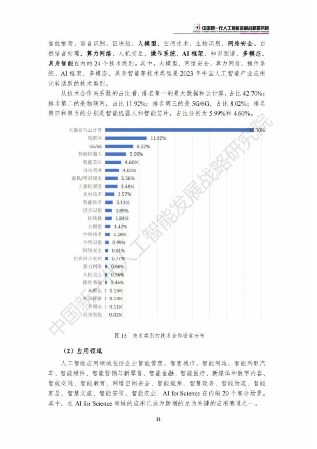 《中国新一代人工智能科技产业发展报告 2024》发布