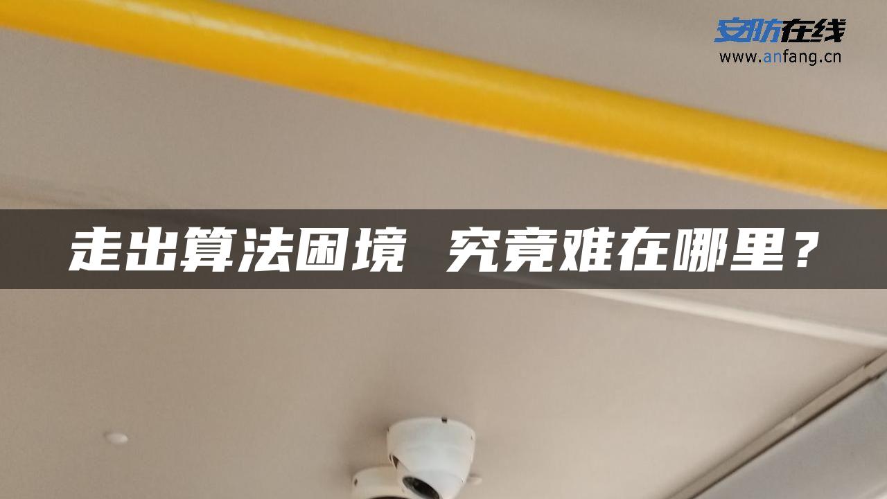 走出算法困境 究竟难在哪里？