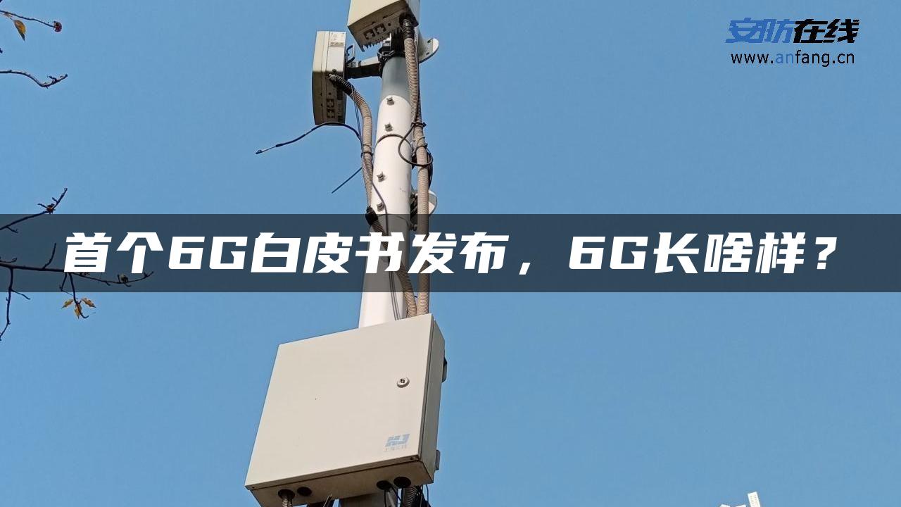 首个6G白皮书发布，6G长啥样？