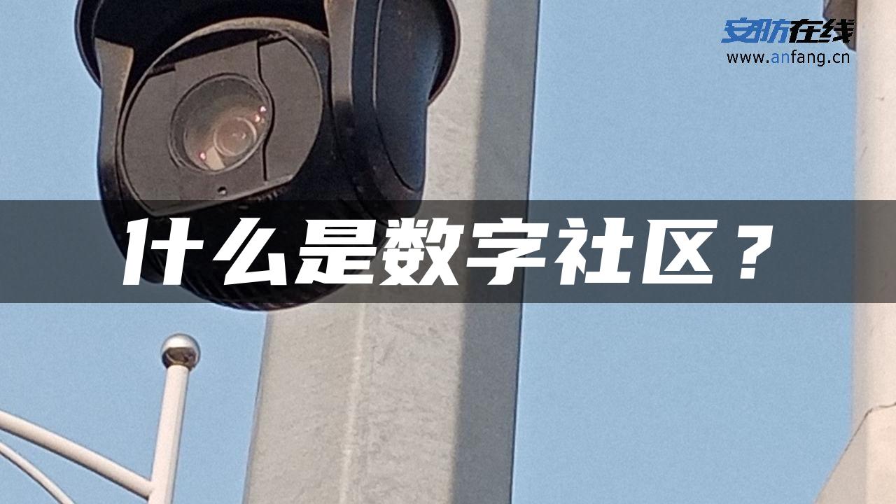 什么是数字社区？