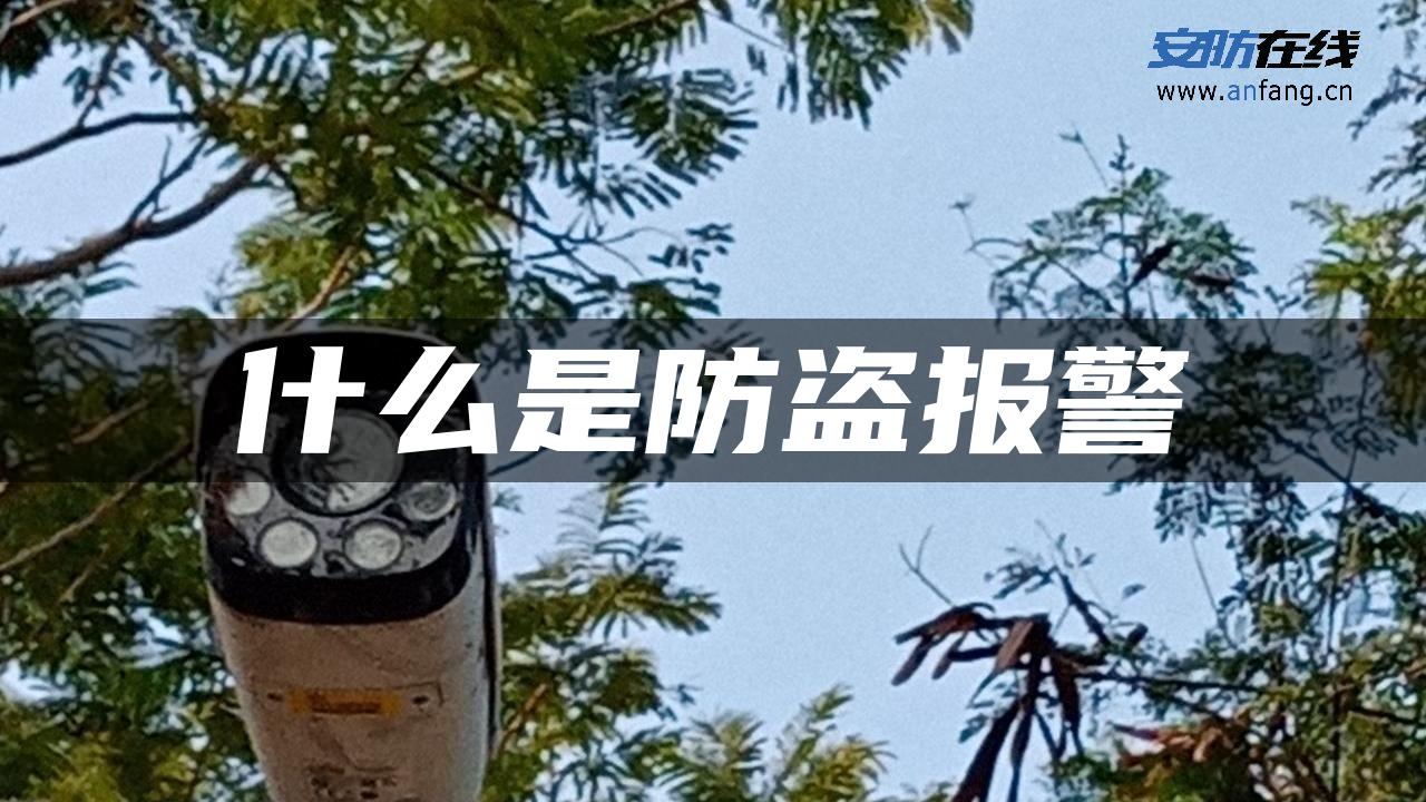 什么是防盗报警