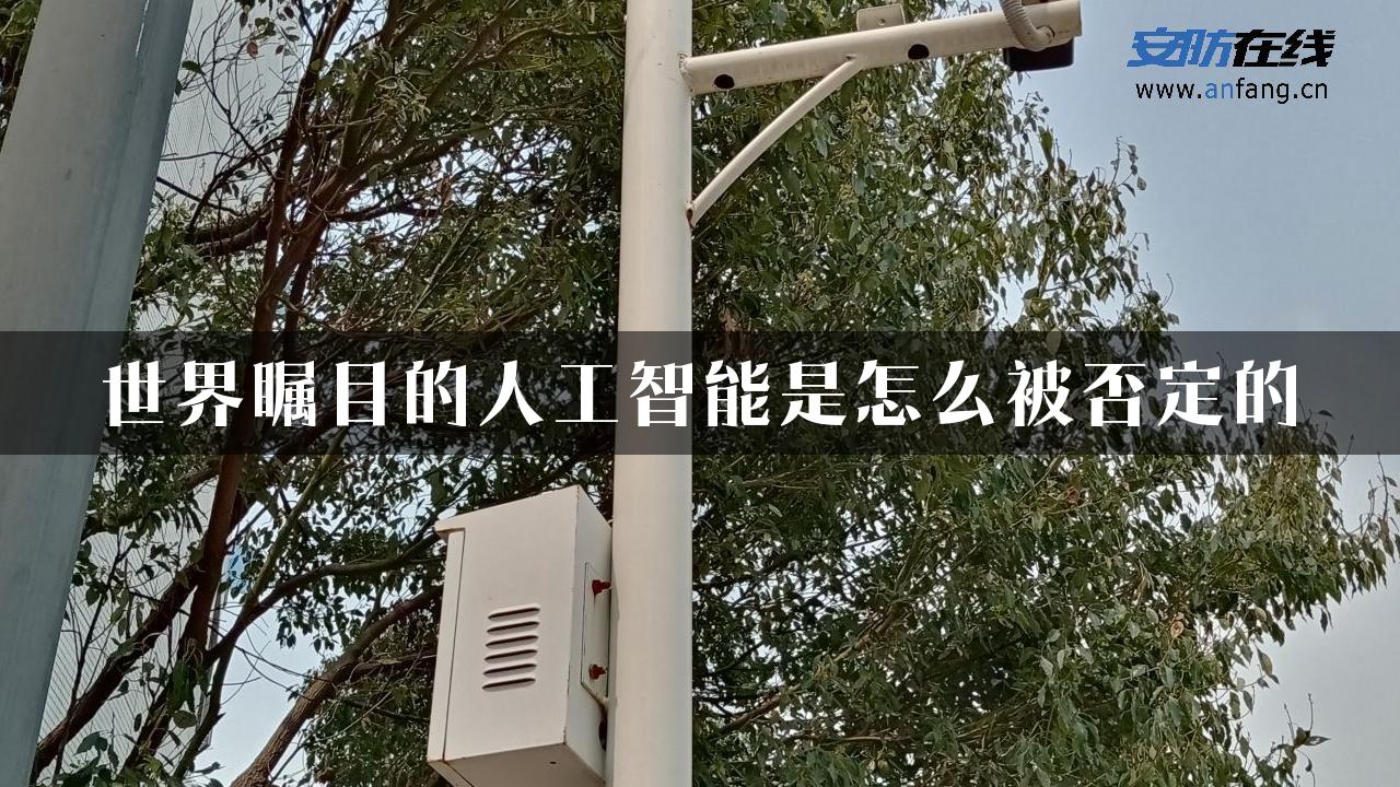 世界瞩目的人工智能是怎么被否定的