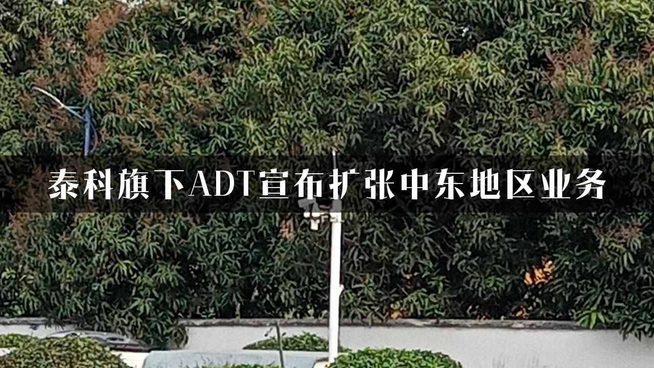 泰科旗下ADT宣布扩张中东地区业务