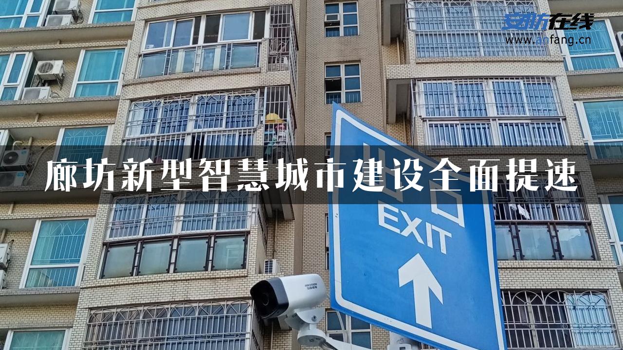 廊坊新型智慧城市建设全面提速