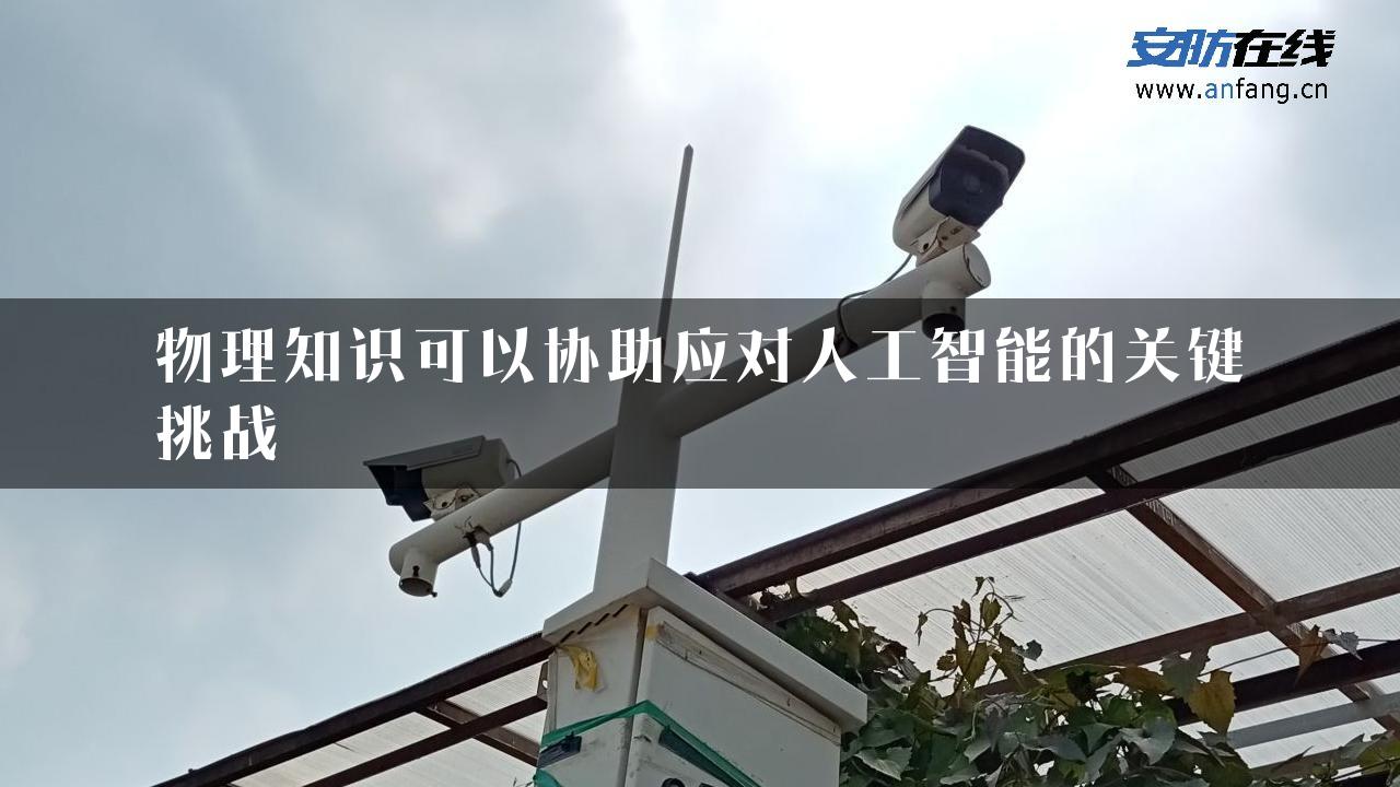 物理知识可以协助应对人工智能的关键挑战