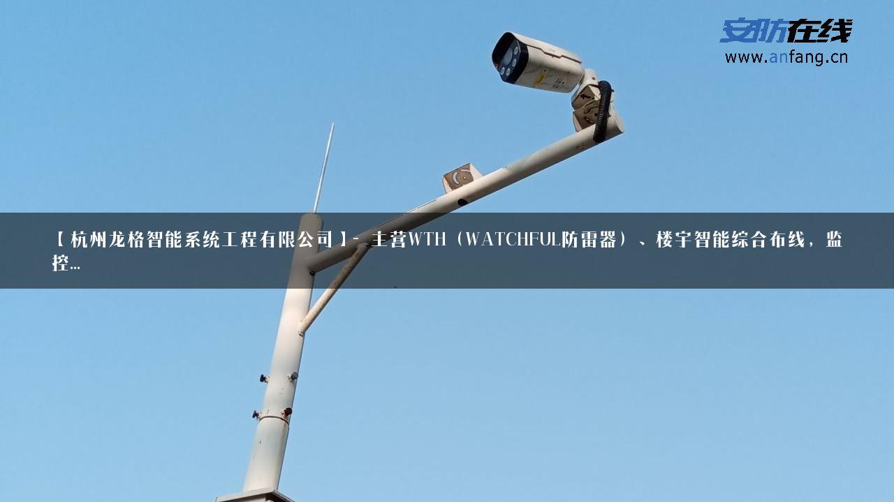 【杭州龙格智能系统工程有限公司】- 主营WTH（WATCHFUL防雷器）、楼宇智能综合布线，监控…