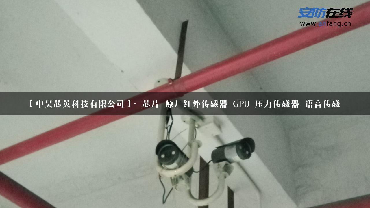 【中昊芯英科技有限公司】- 芯片_原厂红外传感器_GPU_压力传感器_语音传感