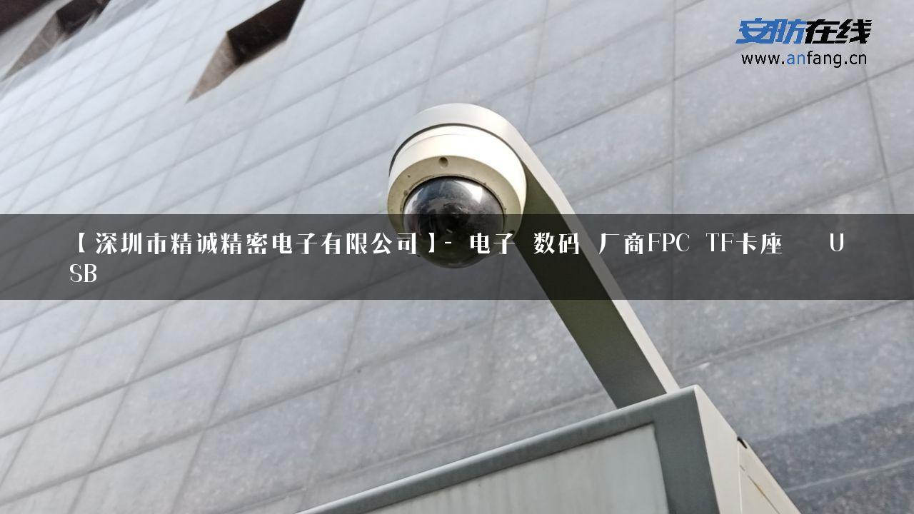 【深圳市精诚精密电子有限公司】- 电子_数码_厂商FPC_TF卡座   USB