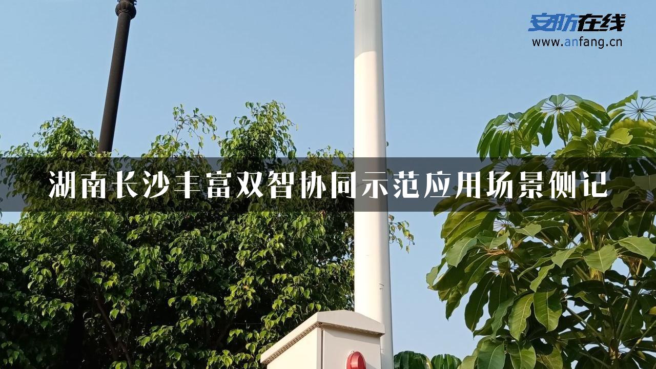 湖南长沙丰富双智协同示范应用场景侧记