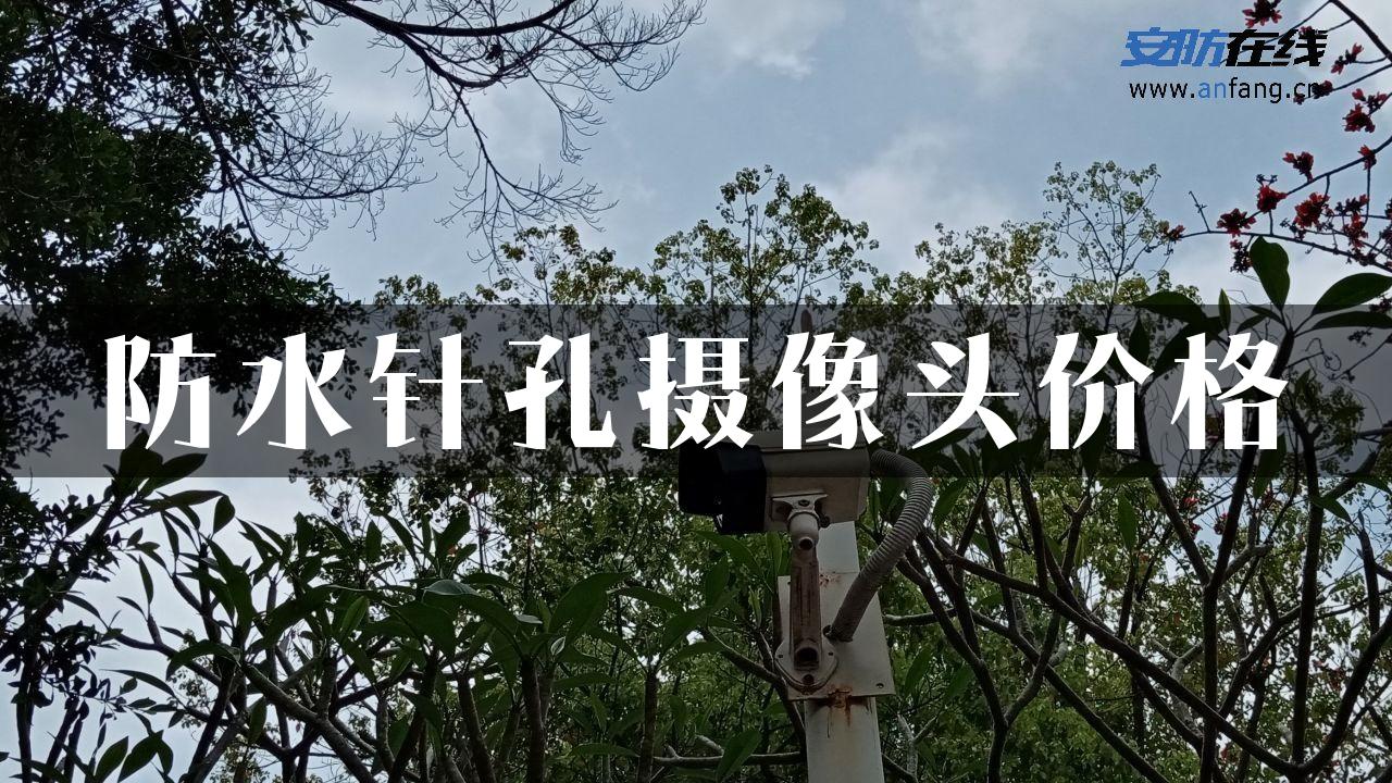 防水针孔摄像头价格