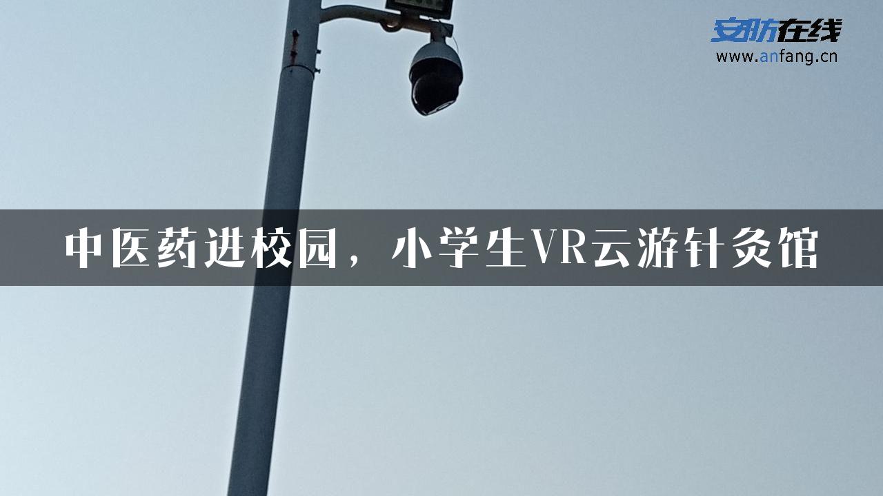 中医药进校园，小学生VR云游针灸馆