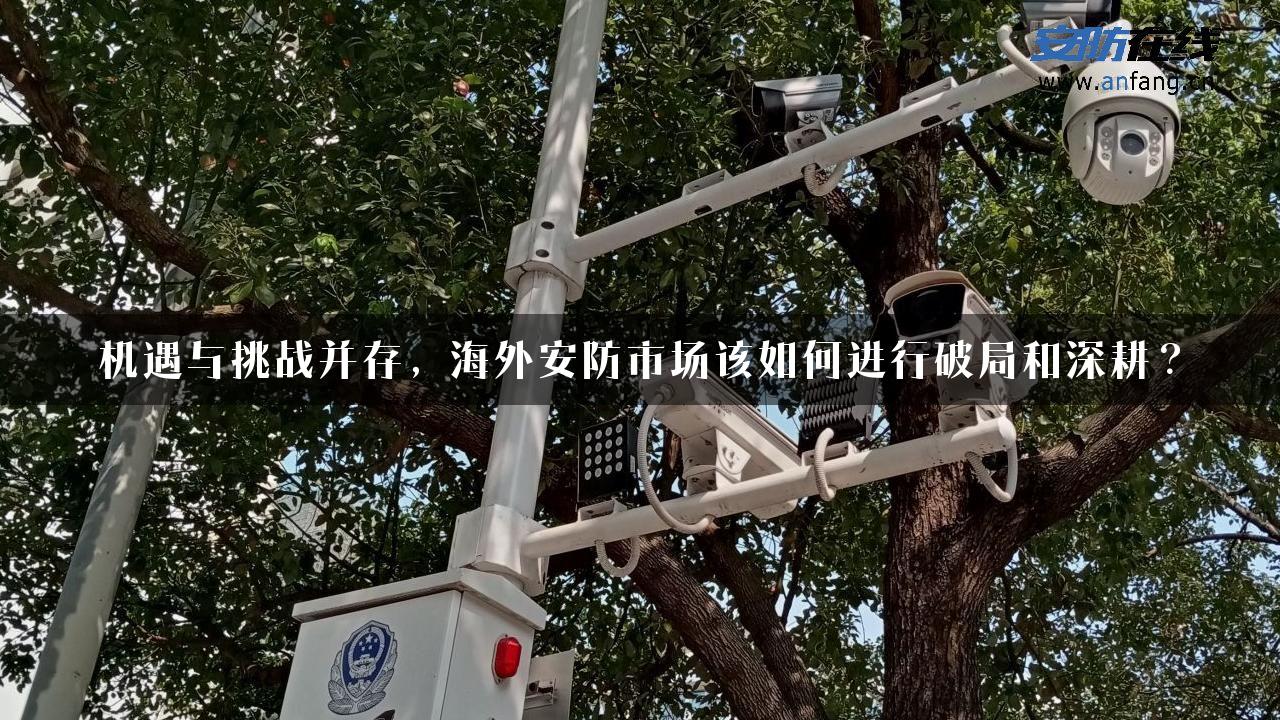 机遇与挑战并存，海外安防市场该如何进行破局和深耕？