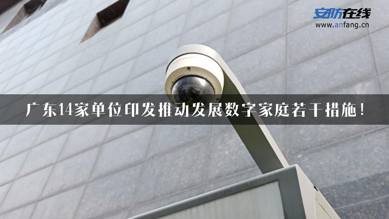 广东14家单位印发推动发展数字家庭若干措施！