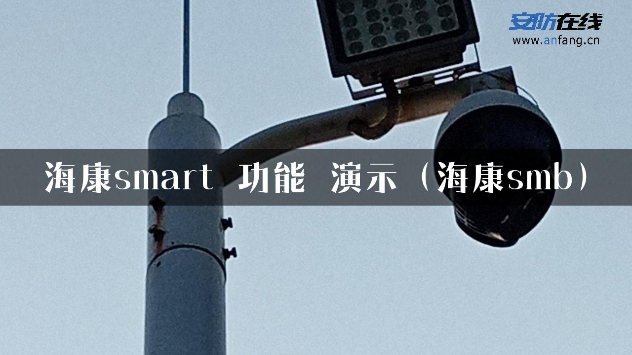 海康smart 功能 演示（海康smb）