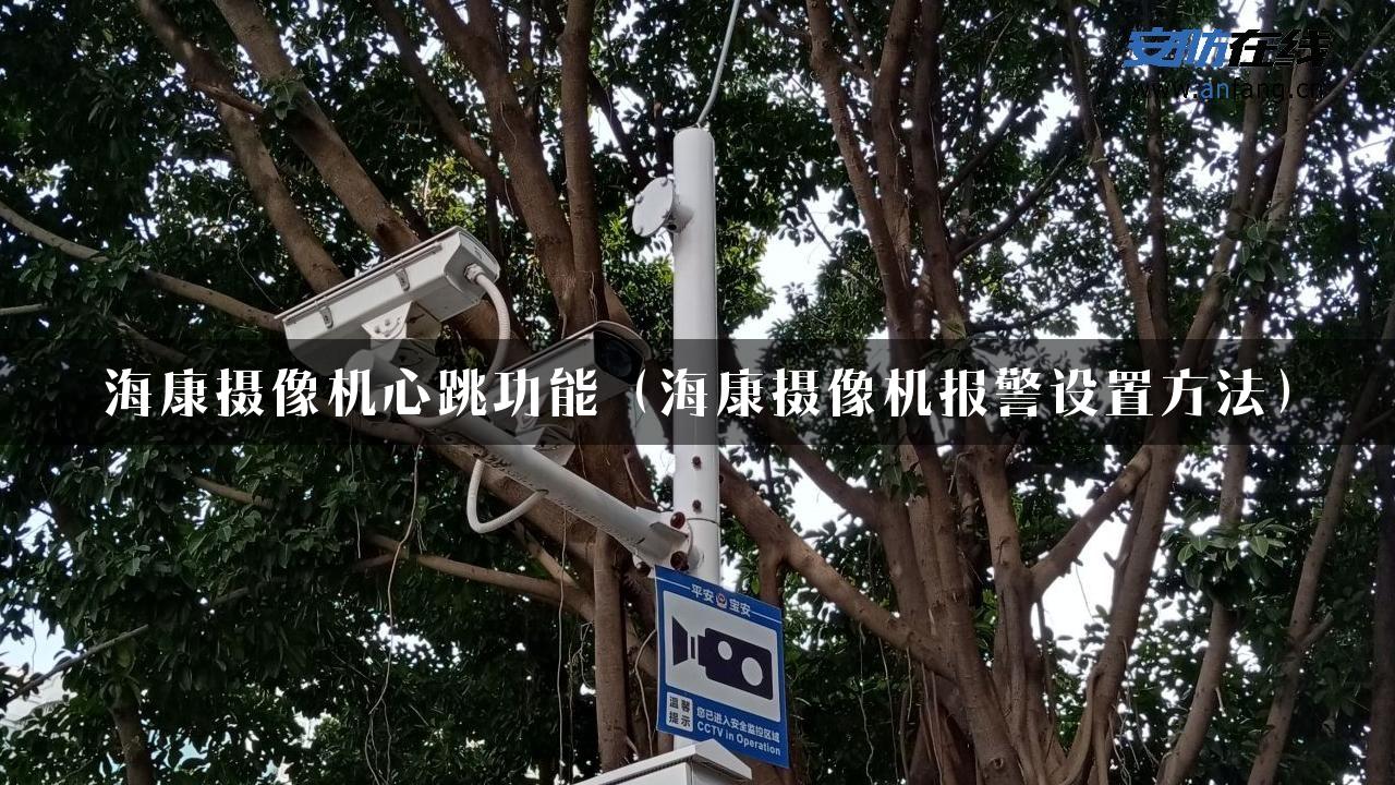 海康摄像机心跳功能（海康摄像机报警设置方法）