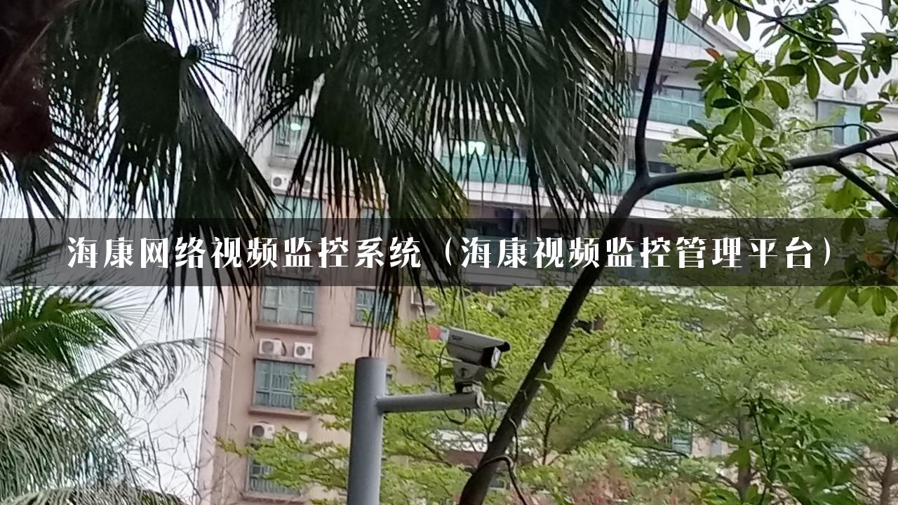 海康网络视频监控系统（海康视频监控管理平台）