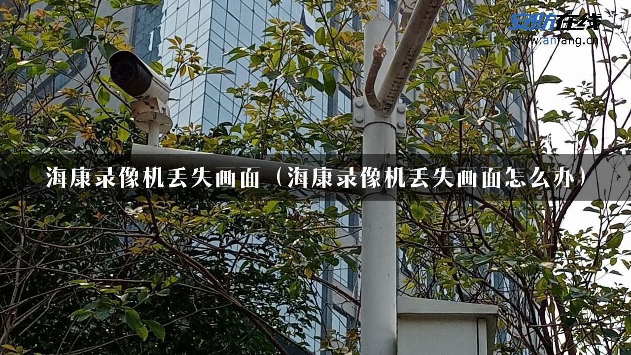 海康录像机丢失画面（海康录像机丢失画面怎么办）