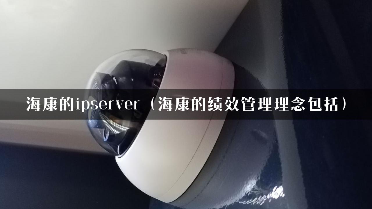 海康的ipserver（海康的绩效管理理念包括）