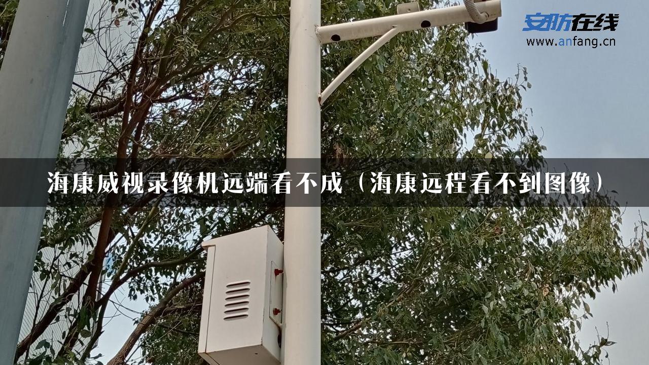 海康威视录像机远端看不成（海康远程看不到图像）