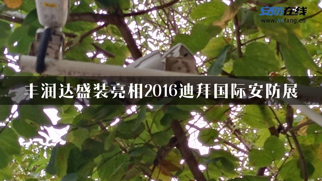 丰润达盛装亮相2016迪拜国际安防展