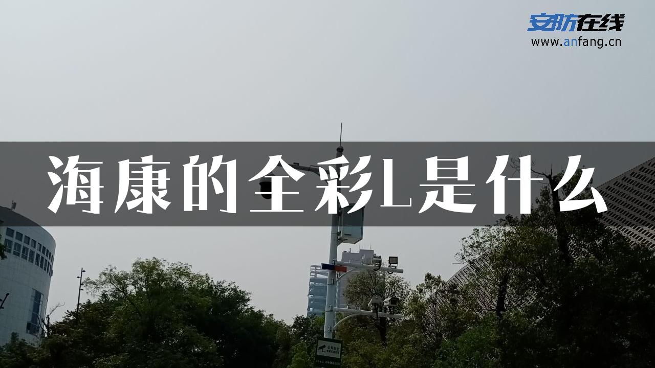 海康的全彩L是什么