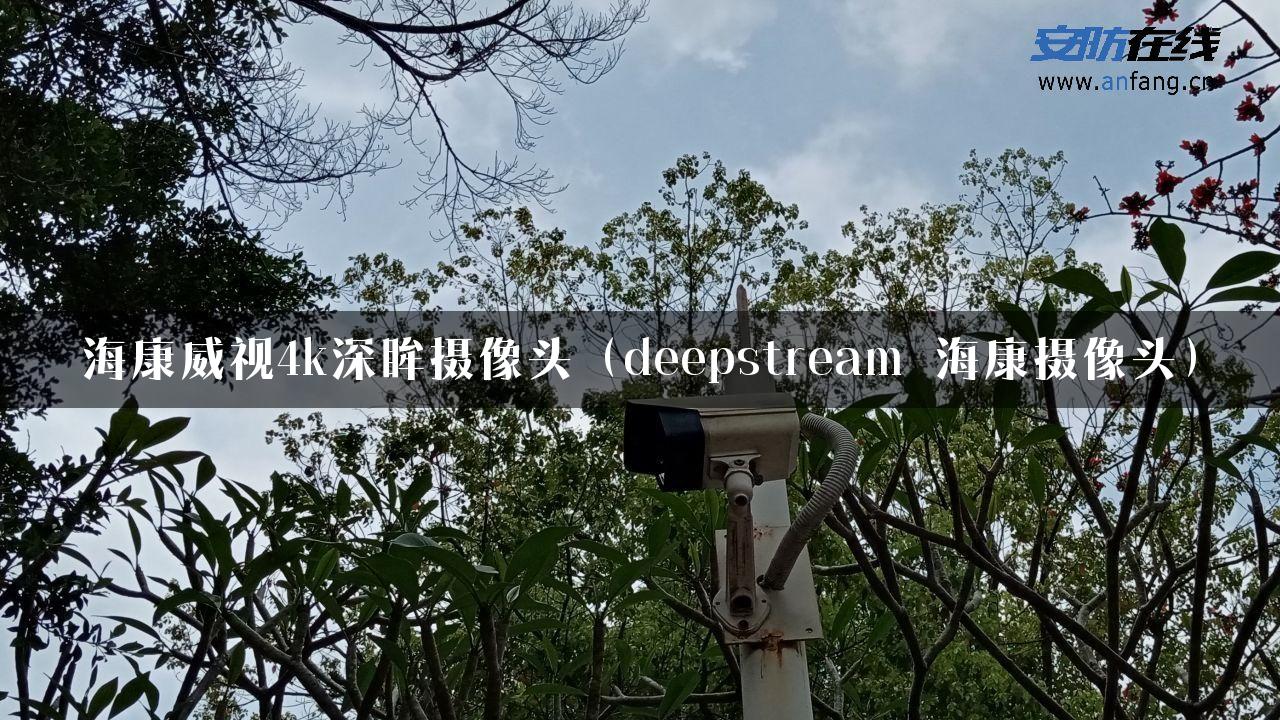 海康威视4k深眸摄像头（deepstream 海康摄像头）