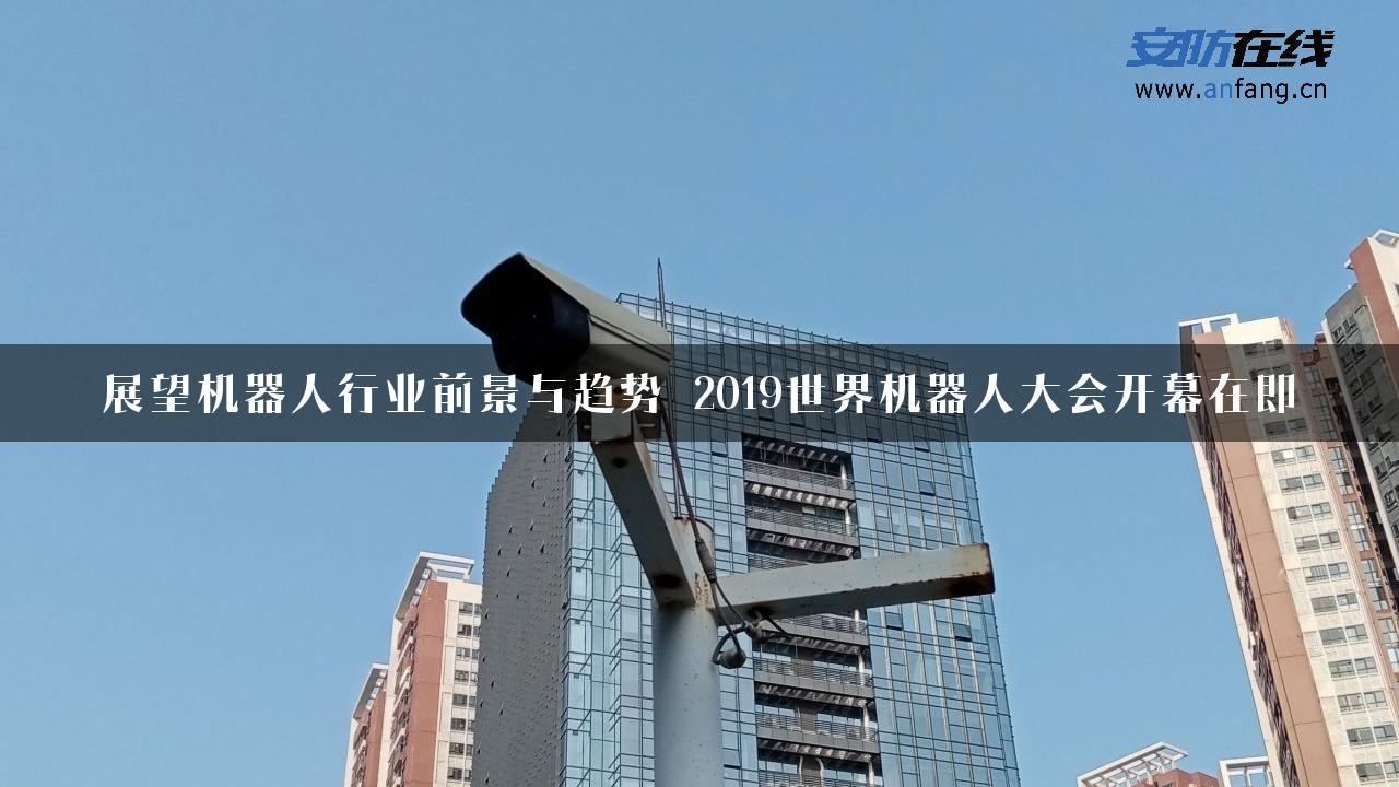 展望机器人行业前景与趋势 2019世界机器人大会开幕在即